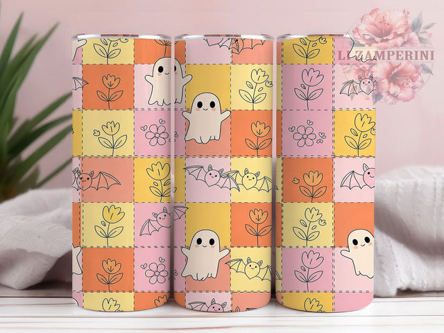 Pastel Retro Checkerboard Tumbler Wrap, Retro Tumbler Wrap, Checkerboard Tumbler, Groovy Tumbler Png, 20oz Skinny Tumbler Png, Cute Tumbler Design, Retro Patchwork Png Sublimation Li Zamperini 