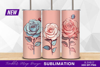 Pastel roses clipart png vector design Sublimation Regulrcrative 