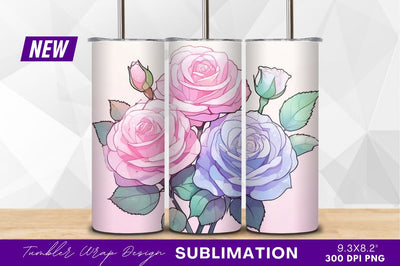 Pastel roses with buds clipart png Sublimation Regulrcrative 