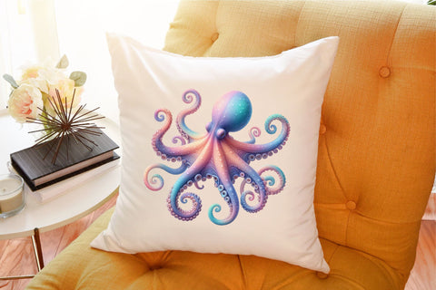 Pastel Under the Sea Clipart PNG Sublimation designartist 