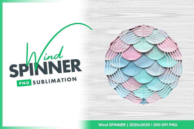 Pastel wind spinner round pattern png Sublimation Regulrcrative 