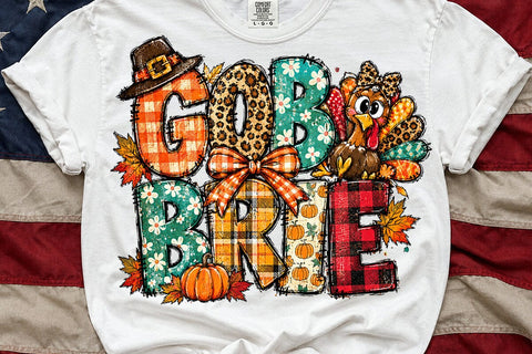 Patchwork Gobble Turkey Sublimation PNG SVG DesignDestine 