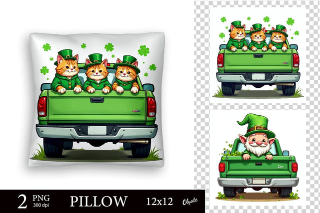 Patrick Pillow Design. Pillow Case Sublimation PNG Sublimation Olga Terlyanskaya 