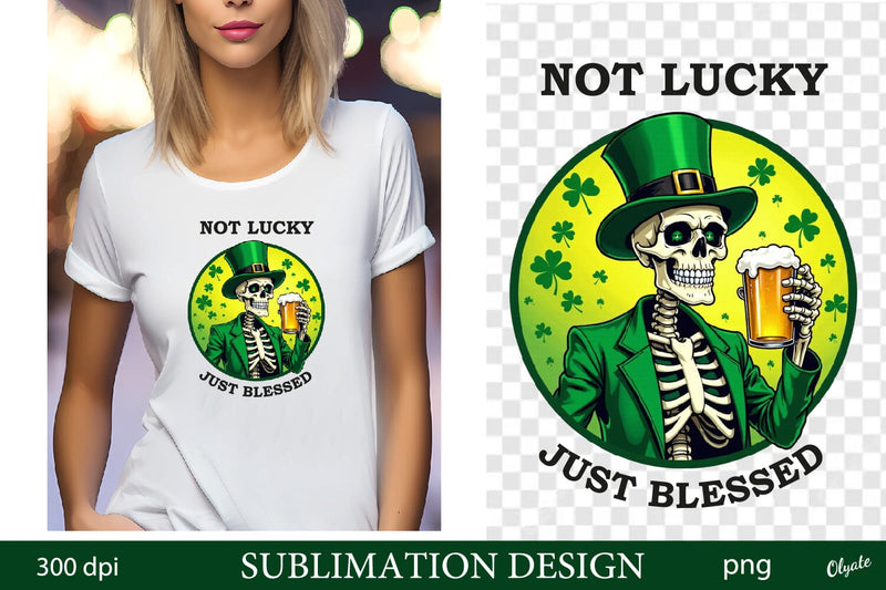 Patricks Day Quote Sublimation PNG. Sarcastic Quote PNG Sublimation Olga Terlyanskaya 