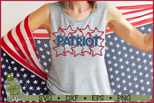 Patriot Stars Patriotic SVG File SVG Crunchy Pickle 