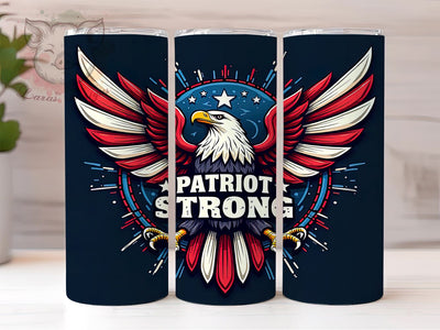 Patriot Tumbler, Election 2024, Sublimation Wrap, American Pride, 20oz Tumbler, Political Gift, Patriotic Decor Sublimation Lara' s Designs 