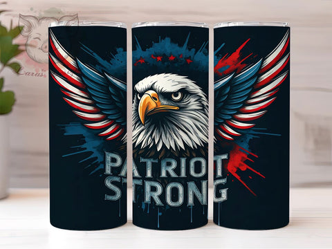 Patriot Tumbler, Election 2024, Sublimation Wrap, American Pride, 20oz Tumbler, Political Gift, Patriotic Decor Sublimation Lara' s Designs 