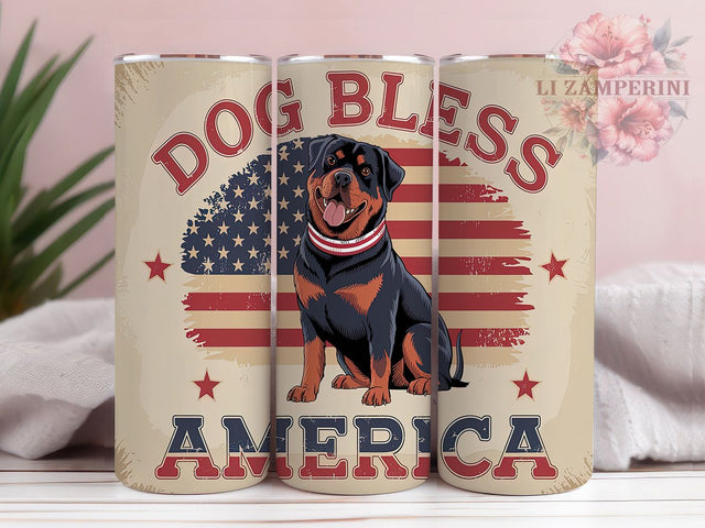 Patriotic 4th of July Funny Dog Tumbler, USA Flag Tumbler, 4th of July Tumbler, Dog Lover Tumbler, Funny Dog Tumbler, 20oz Sublimation Wrap, American Pride Tumbler Sublimation Li Zamperini 