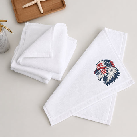 Patriotic Bald Eagle USA Machine Embroidery Design American Flag Eagle PES DST Files Embroidery/Applique DESIGNS PatternFeed8 