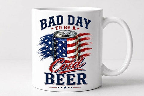 Patriotic Beer PNG Funny Beer Lover Sublimation Design SVG BillahCrafts 