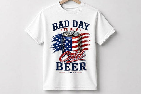 Patriotic Beer PNG Funny Beer Lover Sublimation Design SVG BillahCrafts 