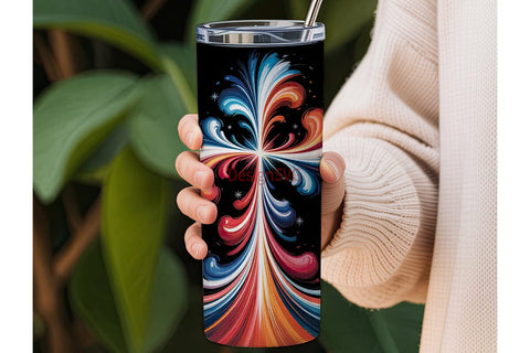 Patriotic Christian Cross 20oz Tumbler Sublimation DesignSVG 