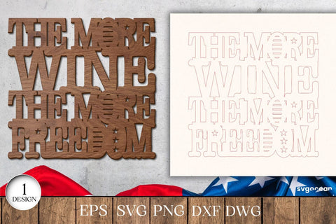 Patriotic Coasters Laser Cut Bundle SVG SvgOcean 