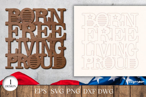 Patriotic Coasters Laser Cut Bundle SVG SvgOcean 