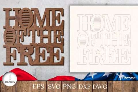 Patriotic Coasters Laser Cut Bundle SVG SvgOcean 