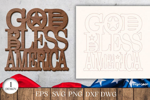 Patriotic Coasters Laser Cut Bundle SVG SvgOcean 