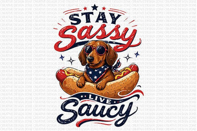 Patriotic Dachshund PNG Funny Dog Sublimation Design Digital Download SVG BillahCrafts 