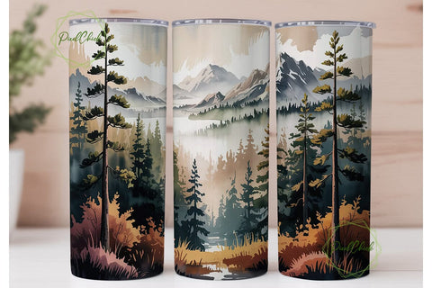 Patriotic Deer Flag 20oz Tumbler Wrap Sublimation PixelChick 