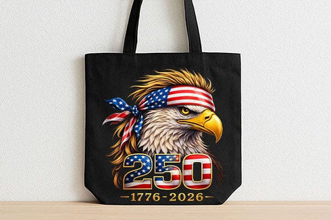 Patriotic Eagle 250 Anniversary PNG | American Pride Shirt Design SVG BillahCrafts 