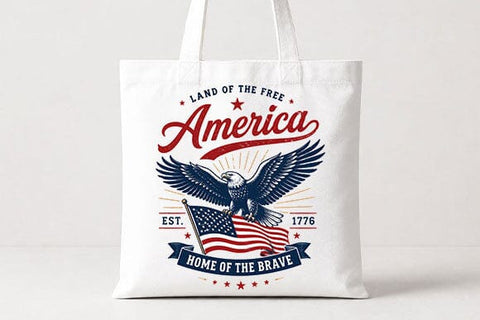 Patriotic Eagle American Flag PNG USA Pride Sublimation Design SVG BillahCrafts 