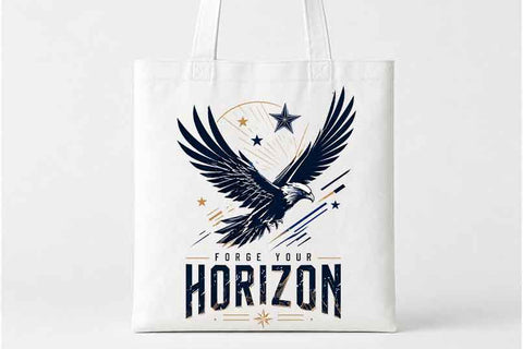 Patriotic Eagle Horizon PNG | Freedom Eagle Sublimation Design SVG BillahCrafts 