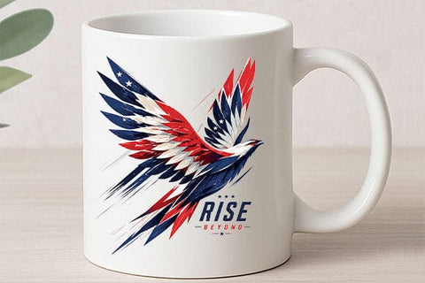 Patriotic Eagle PNG | American Eagle Sublimation PNG Digital Download SVG BillahCrafts 