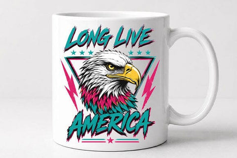 Patriotic Eagle PNG American Pride Sublimation Digital Download SVG BillahCrafts 