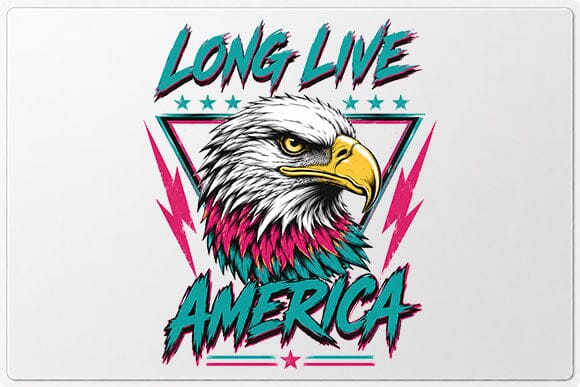 Patriotic Eagle PNG American Pride Sublimation Digital Download SVG BillahCrafts 