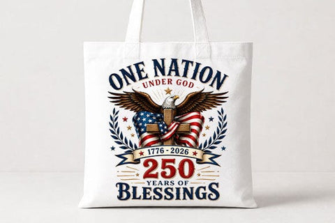 Patriotic Eagle PNG | One Nation Under God Sublimation PNG SVG BillahCrafts 
