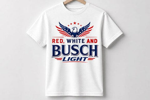 Patriotic Eagle PNG Vintage Red White Blue Sublimation Design SVG BillahCrafts 