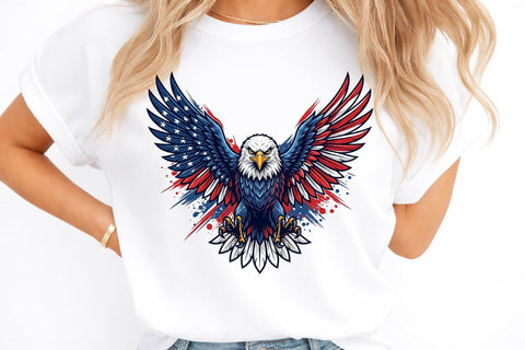 Patriotic Eagle USA PNG Sublimation designmaster24 