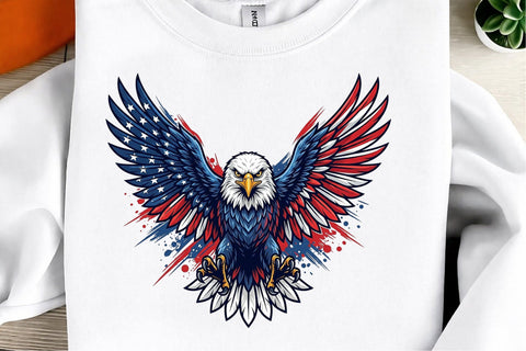 Patriotic Eagle USA PNG Sublimation designmaster24 