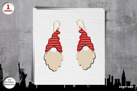 Patriotic Earrings Laser Cut Bundle SVG SvgOcean 