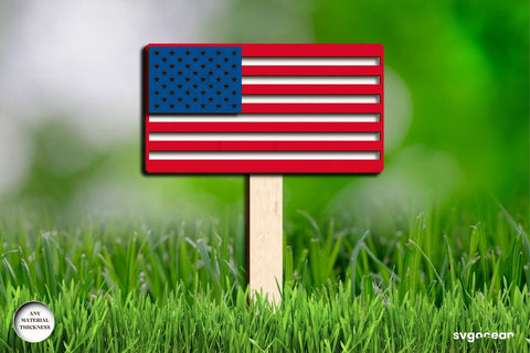 Patriotic Garden Stackes Bundle SVG SvgOcean 