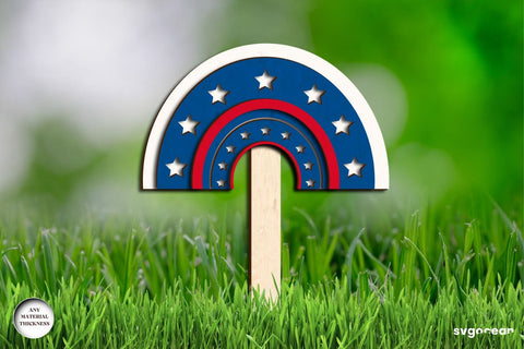 Patriotic Garden Stackes Bundle SVG SvgOcean 