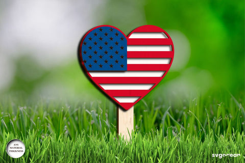 Patriotic Garden Stackes Bundle SVG SvgOcean 