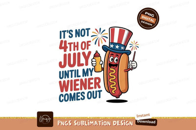 Patriotic Hot Dog Celebration hotdog july Sublimation Designangry 