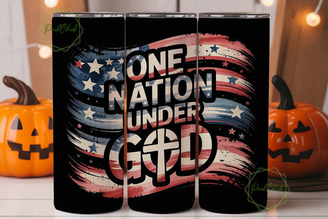 Patriotic Leopard God Tumbler Wrap Sublimation PixelChick 