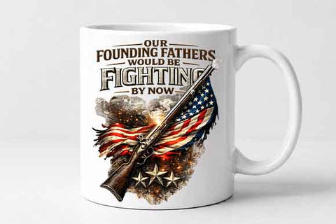 Patriotic PNG Founding Fathers Freedom Quote Sublimation Design SVG BillahCrafts 