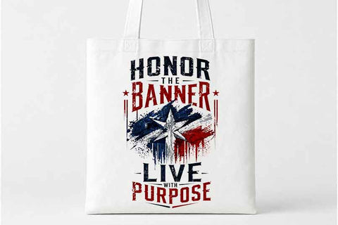 Patriotic PNG | Honor The Banner Sublimation Design SVG BillahCrafts 