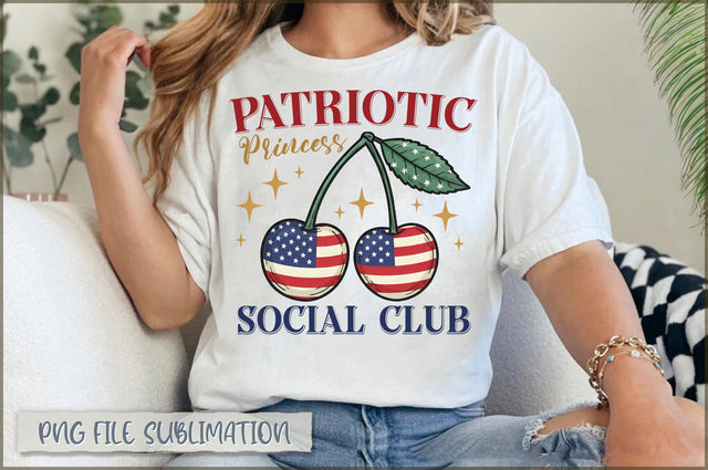 Patriotic princess social club PNG Sublimation Shetara Begum 