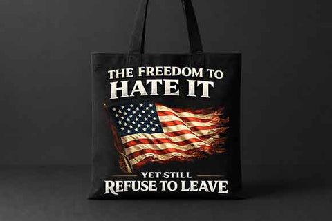 Patriotic Quote PNG American Flag Freedom Design Digital Download SVG BillahCrafts 