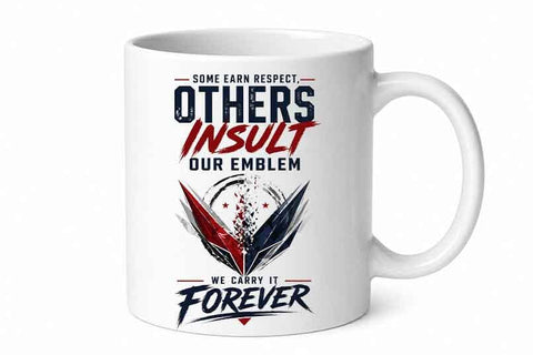Patriotic Quote PNG | Honor Emblem Sublimation Design SVG BillahCrafts 