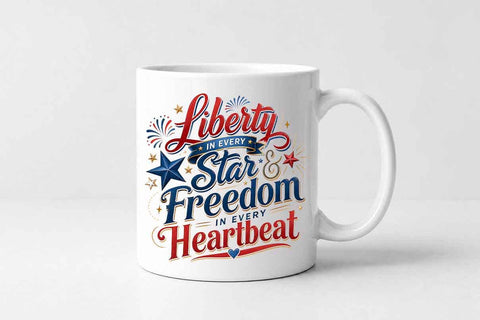 Patriotic Quote PNG Liberty Freedom Sublimation Design Digital Download SVG BillahCrafts 