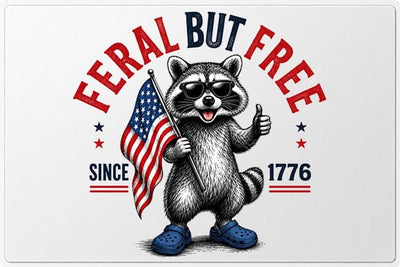 Patriotic Raccoon PNG Funny Freedom Animal Digital Download SVG BillahCrafts 