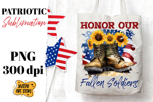 Patriotic sublimation. Military boots and sunflowers PNG Sublimation Yustaf Art Store 