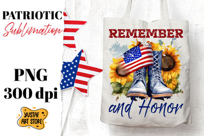 Patriotic sublimation. Military boots and sunflowers PNG Sublimation Yustaf Art Store 