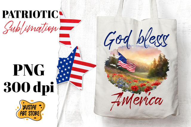 Patriotic sublimation. Watercolor American flag sublimation Sublimation Yustaf Art Store 