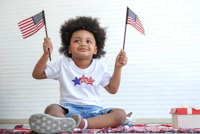 Patriotic Trio of Stars Mini Embroidery Embroidery/Applique DESIGNS Designed by Geeks 