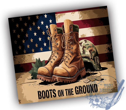 Patriotic Tumbler, Military Appreciation Design, 20oz Flag Wrap, Sublimation PNG, USA Flag Tumbler, Veteran Gift, Independence Day Decor Sublimation ToriDesigns 